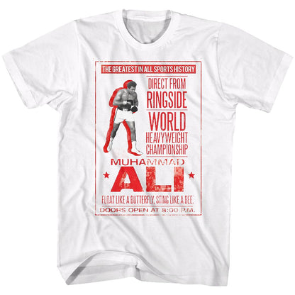 MUHAMMAD ALI Eye-Catching T-Shirt, Ali Poster