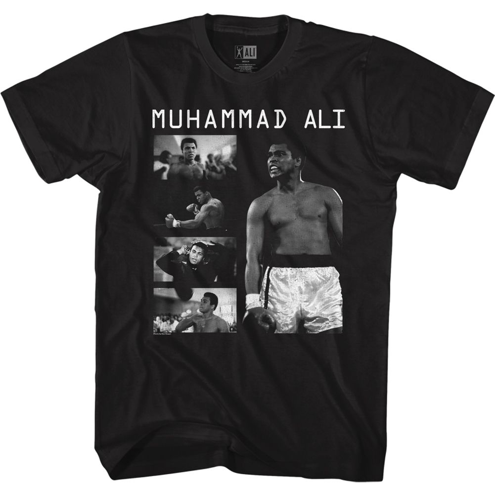 MUHAMMAD ALI Eye-Catching T-Shirt, Alicollage