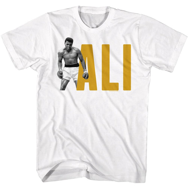 MUHAMMAD ALI Eye-Catching T-Shirt, In Front Of Name
