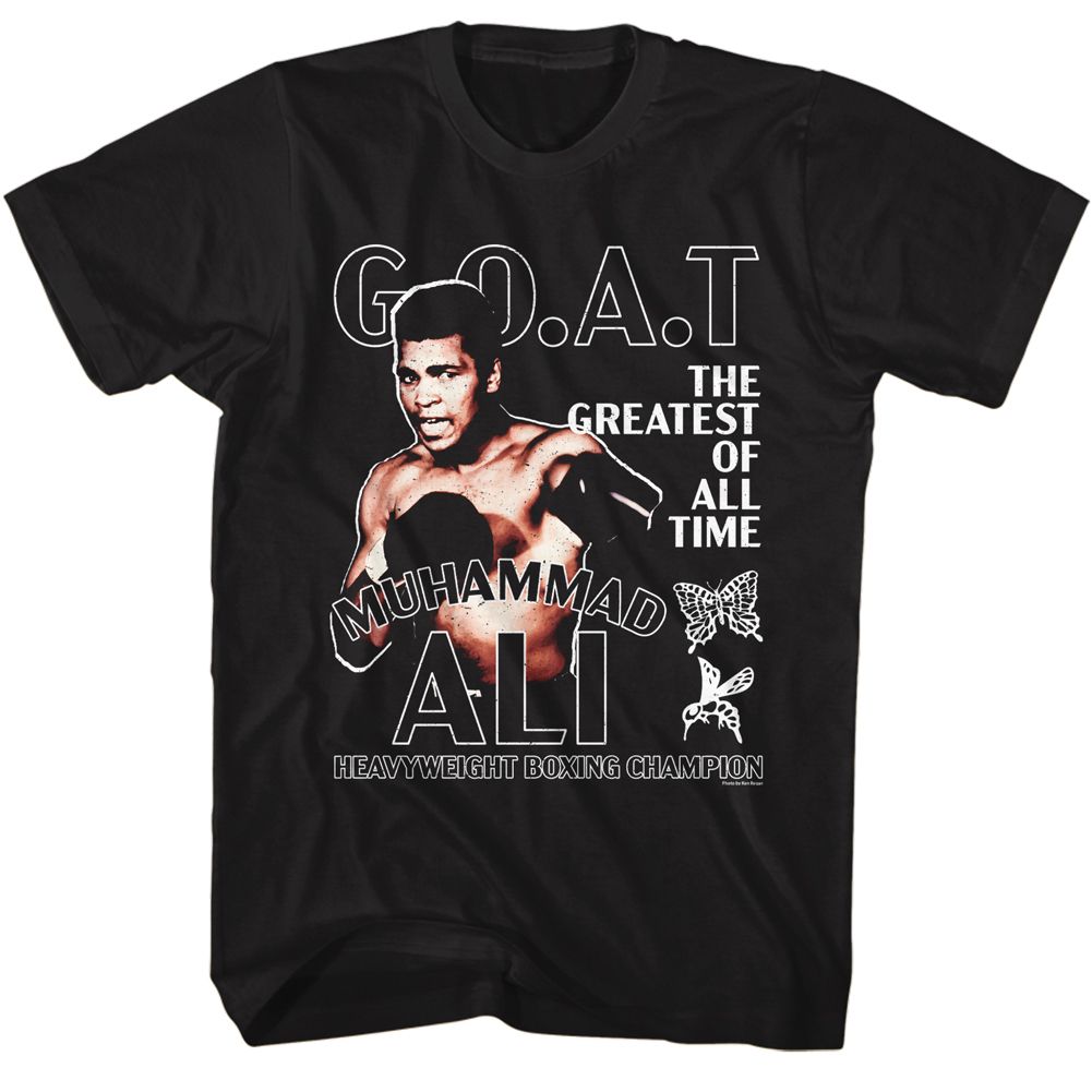 MUHAMMAD ALI Eye-Catching T-Shirt, Goat Champ