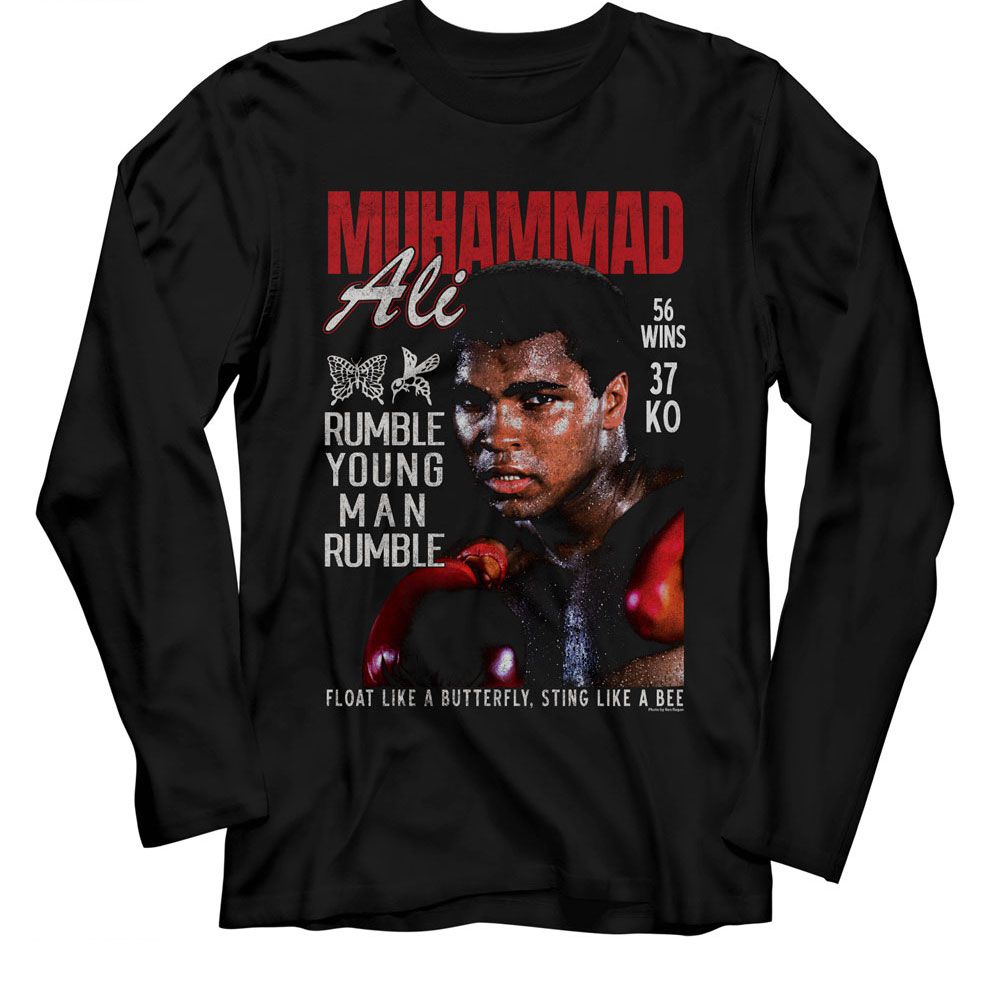 MUHAMMAD ALI Long Sleeve T-Shirt, Sweat Photograph