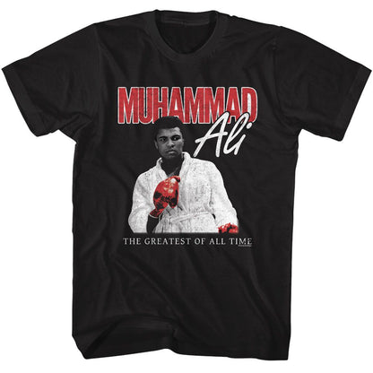 MUHAMMAD ALI Unisex T-Shirt, Red Glove Stare