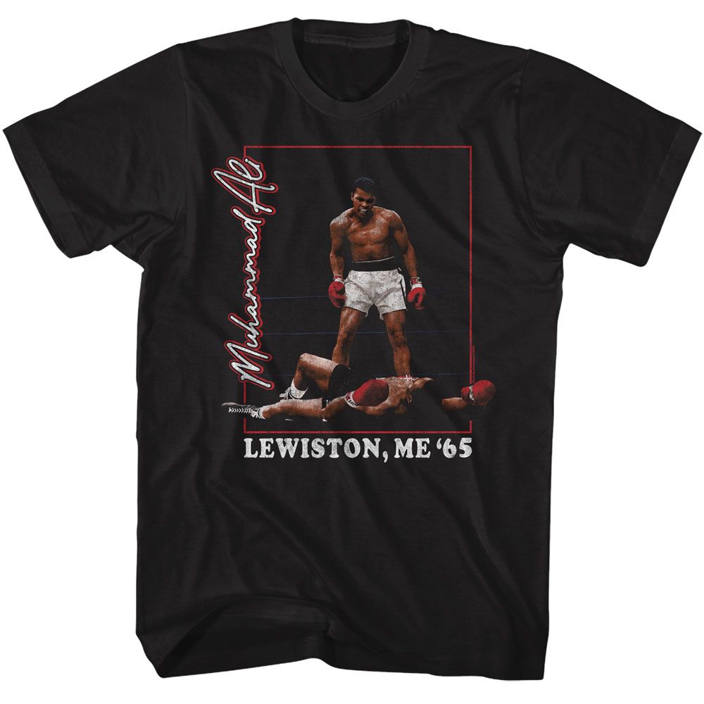 MUHAMMAD ALI Unisex T-Shirt, Lewiston Me 65