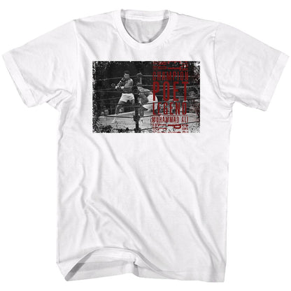 MUHAMMAD ALI Eye-Catching T-Shirt, Ali Poet