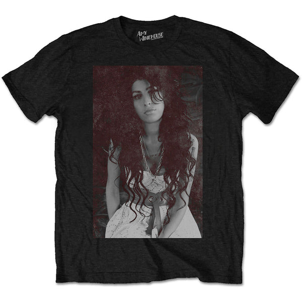 AMY WINEHOUSE Attractive T-Shirt, Back To Black Chalk Board