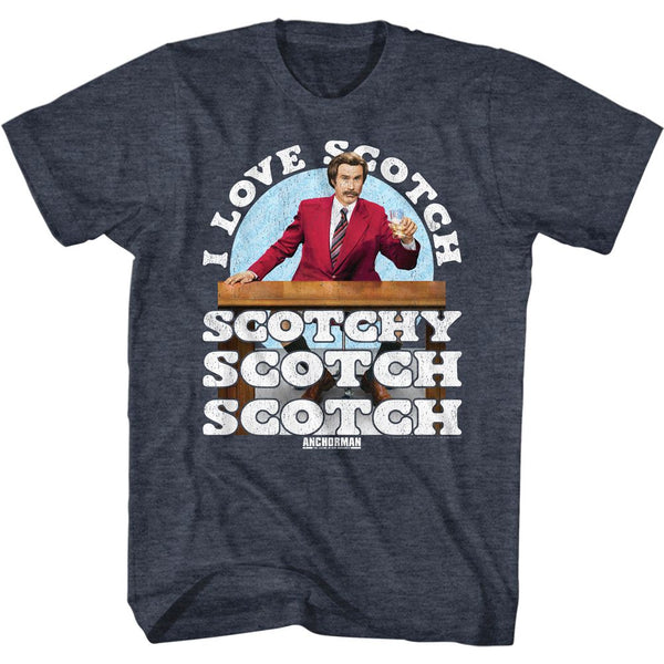 ANCHORMAN Famous T-Shirt, I Love Scotch