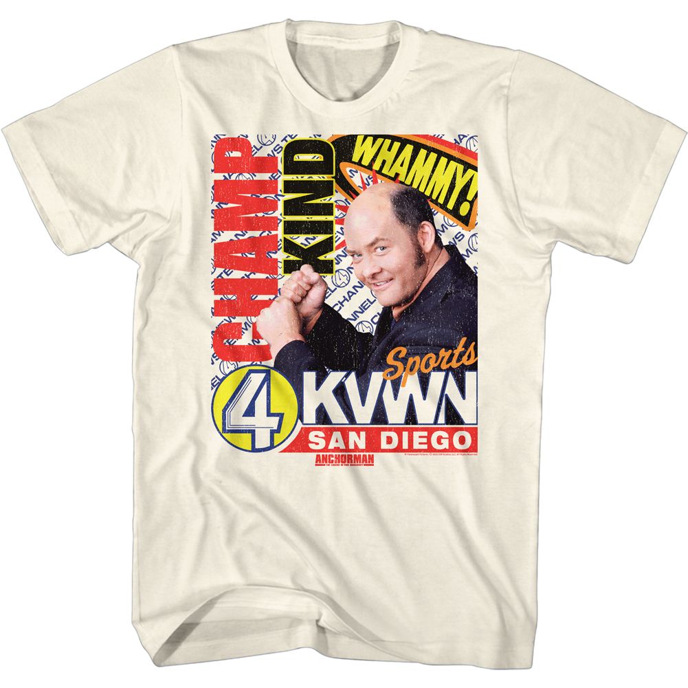 ANCHORMAN Famous T-Shirt, Champ Kind