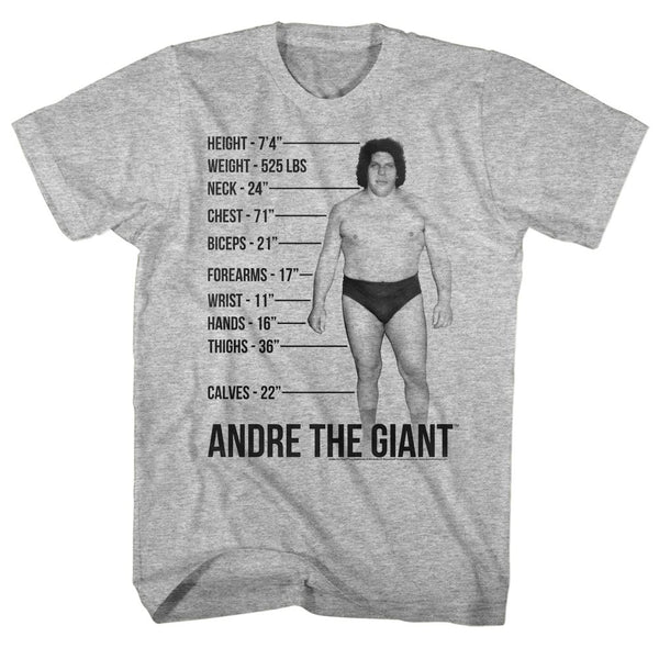 ANDRE THE GIANT Glorious T-Shirt, Giant Specs