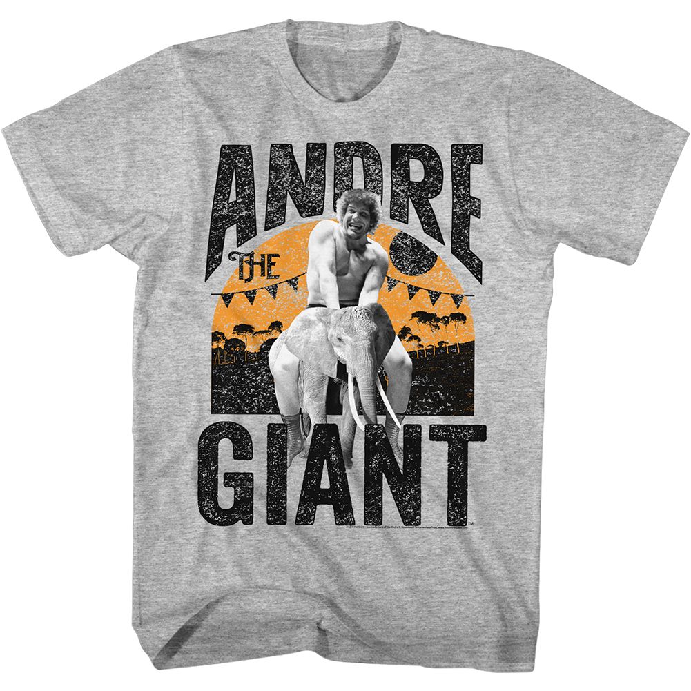 ANDRE THE GIANT Glorious T-Shirt, Elephant Ride