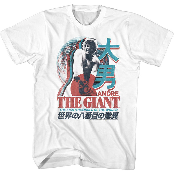 ANDRE THE GIANT Glorious T-Shirt, The Eight Wonder