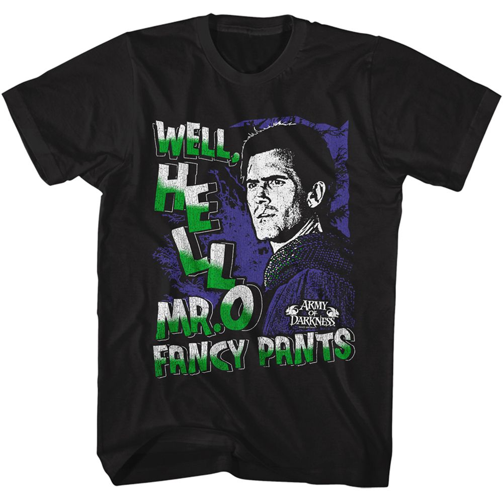 ARMY OF DARKNESS Terrific T-Shirt, Mr. Fancy Pants