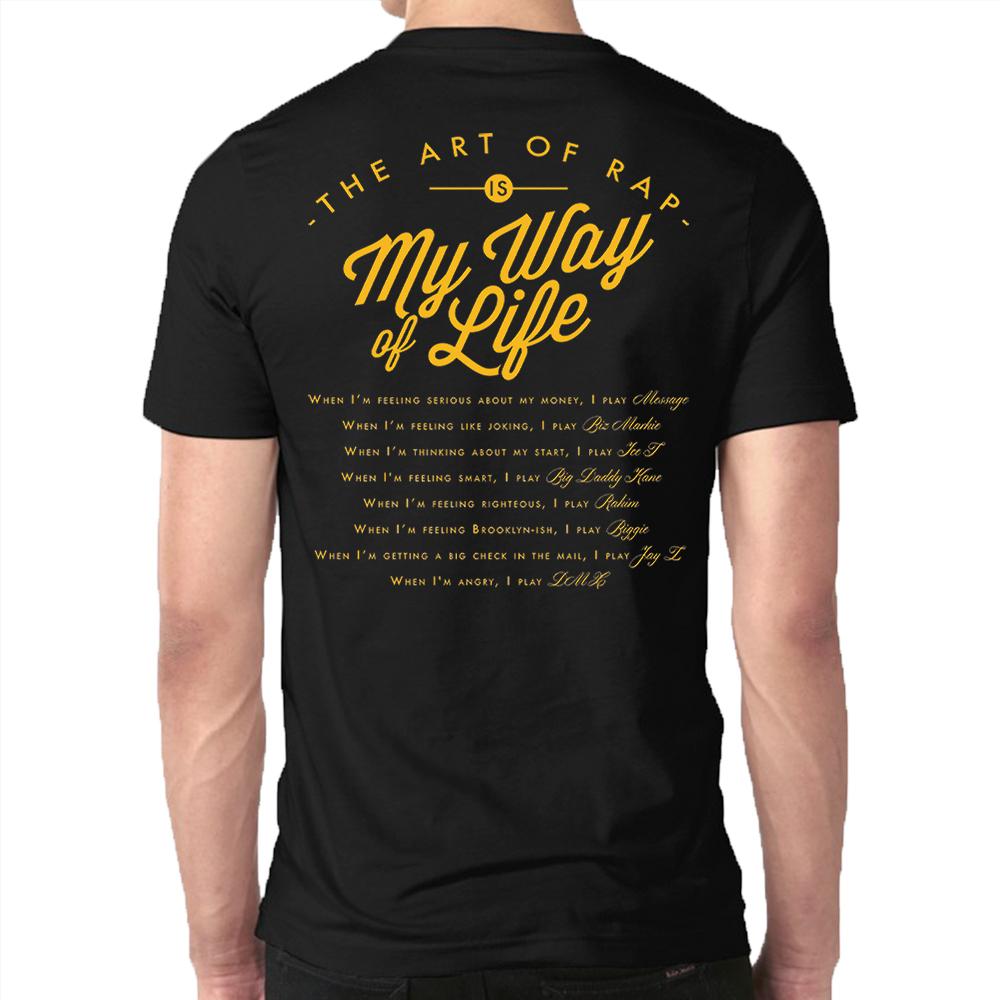 ART OF RAP Spectacular T-Shirt, Illustration