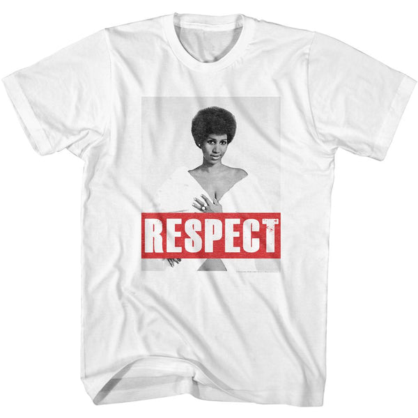 ARETHA FRANKLIN Eye-Catching T-Shirt, Respect
