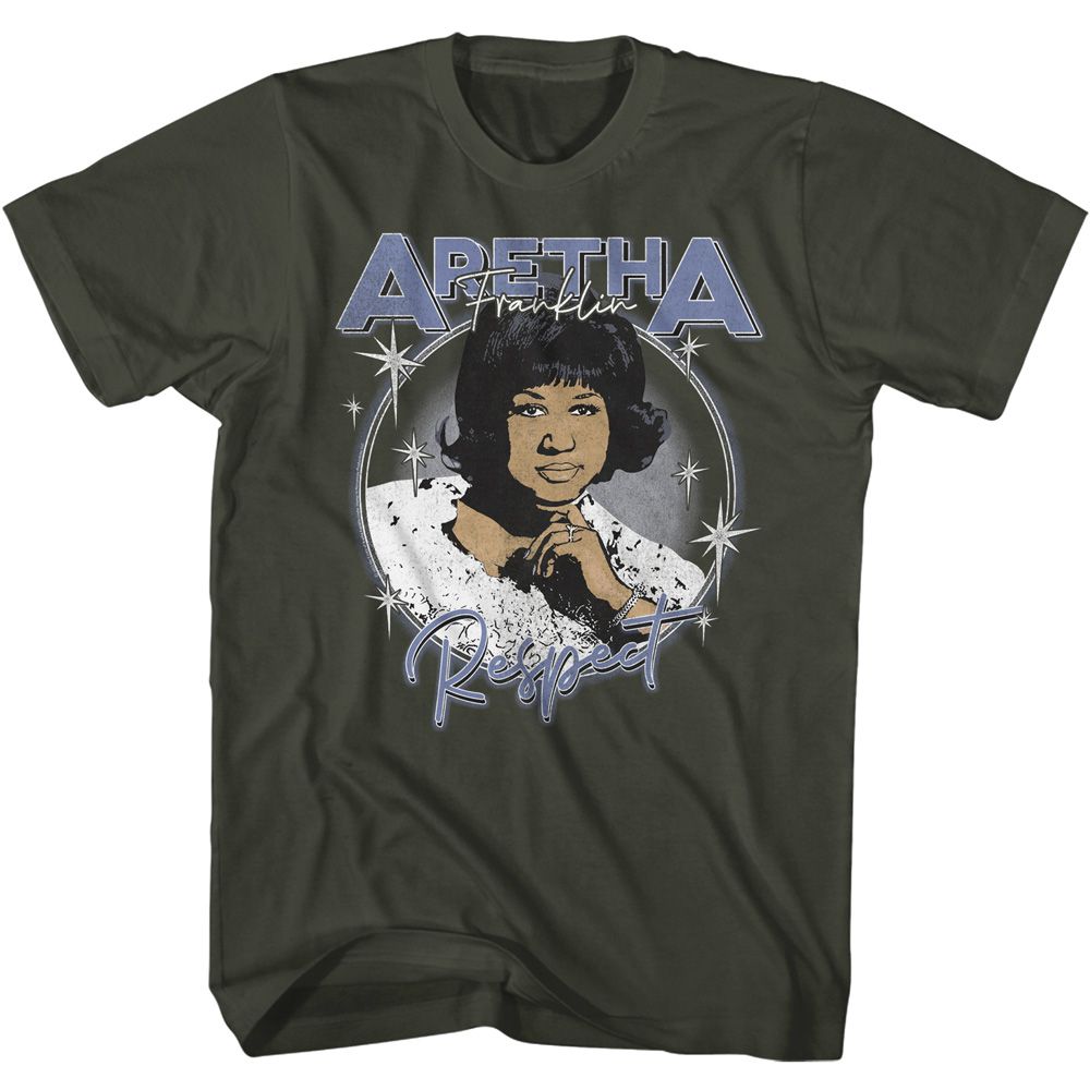 ARETHA FRANKLIN Eye-Catching T-Shirt, Respect