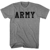 Exclusive US ARMY T-Shirt, Army Gray
