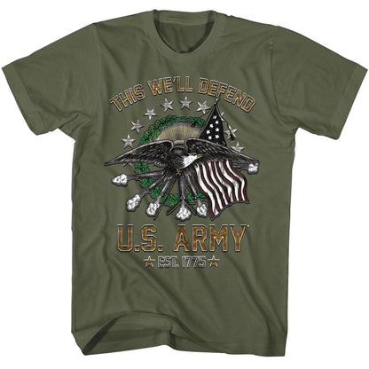 ARMY Eye-Catching T-Shirt, This We Will Defend