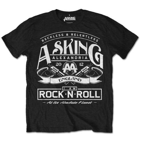 ASKING ALEXANDRIA Attractive T-Shirt, Rock 'N Roll