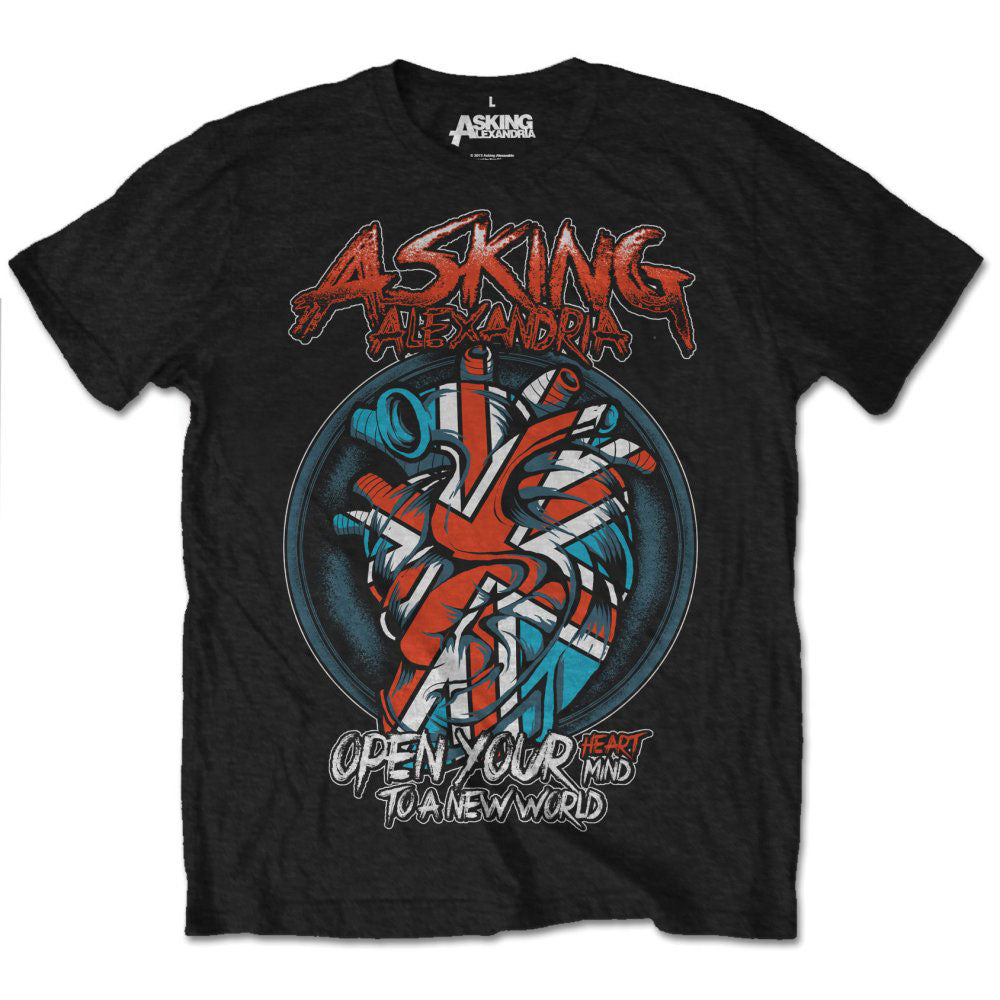 ASKING ALEXANDRIA Attractive T-Shirt, Heart Attack