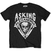 ASKING ALEXANDRIA Attractive T-Shirt, Skull Shield
