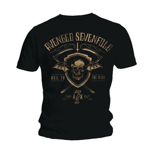 AVENGED SEVENFOLD Attractive T-Shirt, Shield &amp; Sickle