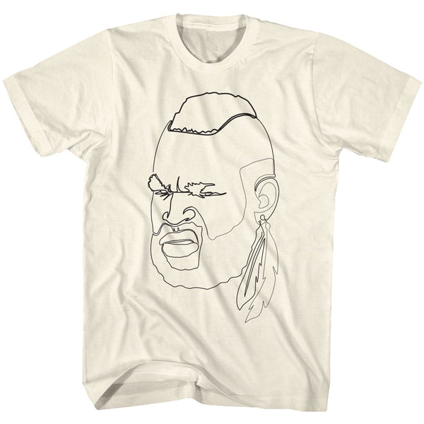 MR. T Glorious T-Shirt, One Line Mr. T