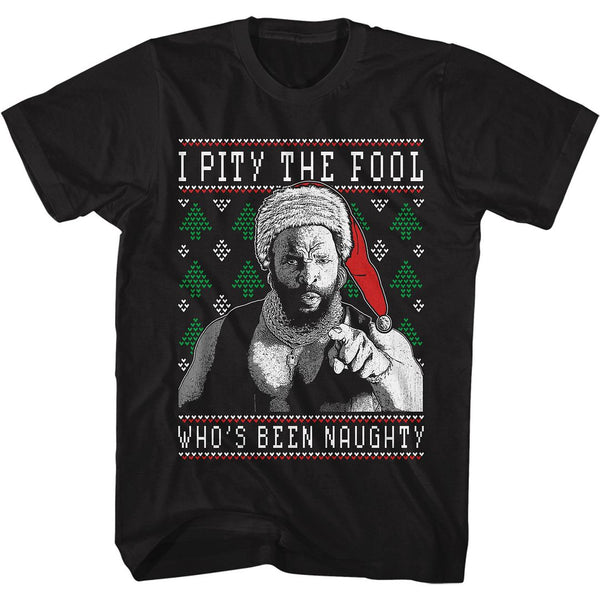 MR. T Festive T-Shirt, Who's Been Naughty