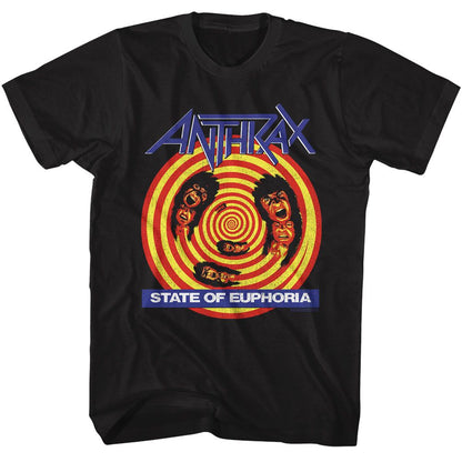 ANTHRAX Eye-Catching T-Shirt, State of Euphoria