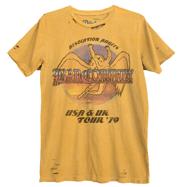 Destroyed BAD COMPANY T-Shirt, Desolation Angels 1979