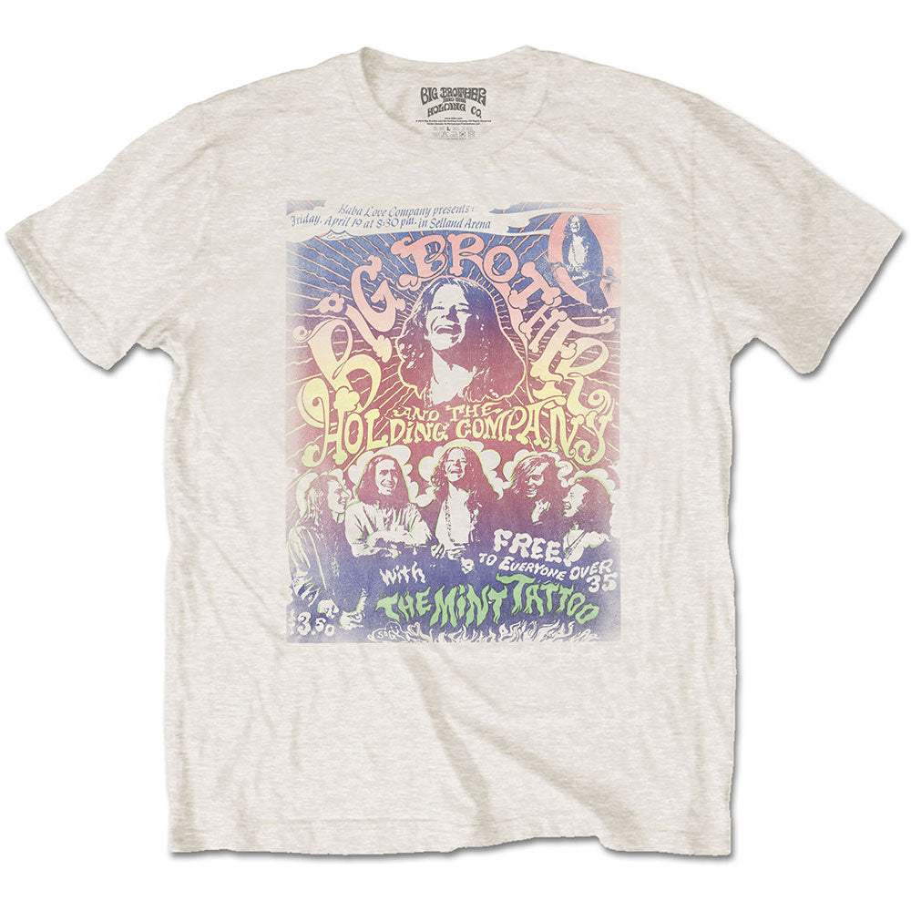 BIG BROTHER &amp; THE HOLDING COMPANY Attractive T-Shirt, Selland Arena