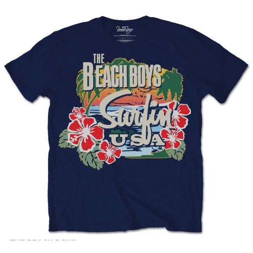 THE BEACH BOYS Attractive T-Shirt, Surfin Usa Tropical