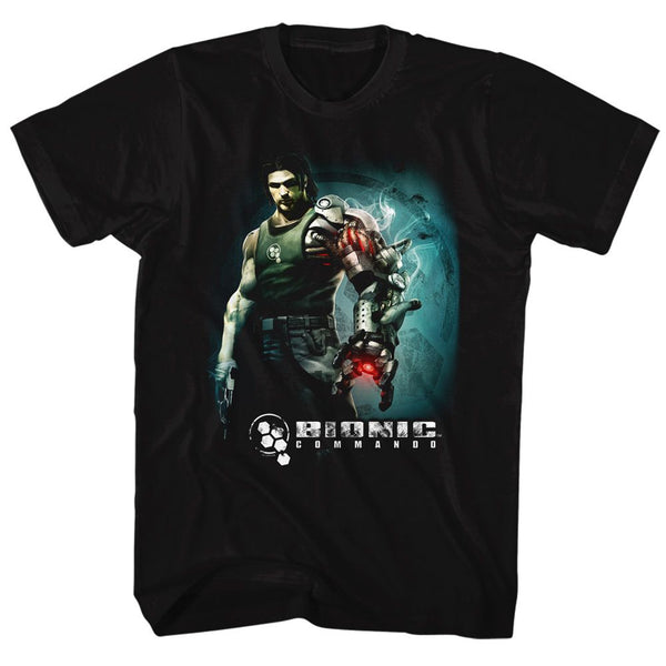 BIONIC COMMANDO Brave T-Shirt, Steam Arm