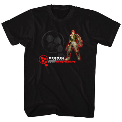 BIONIC COMMANDO Brave T-Shirt, Rearmed