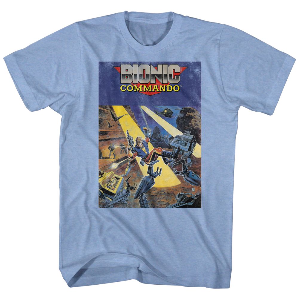 BIONIC COMMANDO Brave T-Shirt, Cover