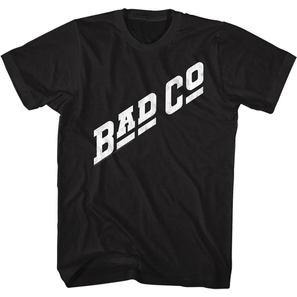 BAD COMPANY Eye-Catching T-Shirt, White Logo