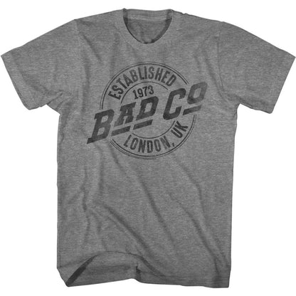 BAD COMPANY Eye-Catching T-Shirt, Faded Logo