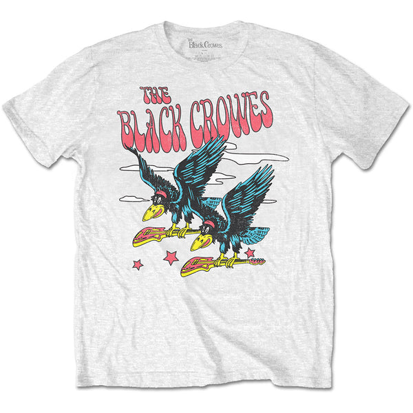 THE BLACK CROWES Attractive T-Shirt, Flying Crowes