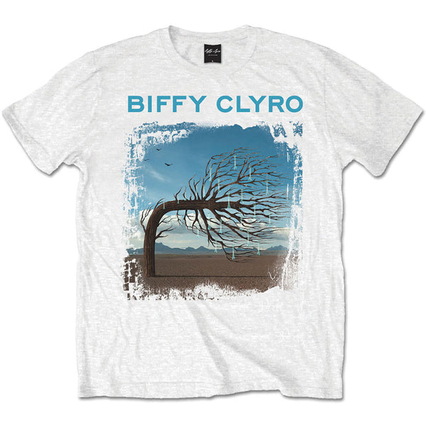 BIFFY CLYRO Attractive T-Shirt, Opposites White