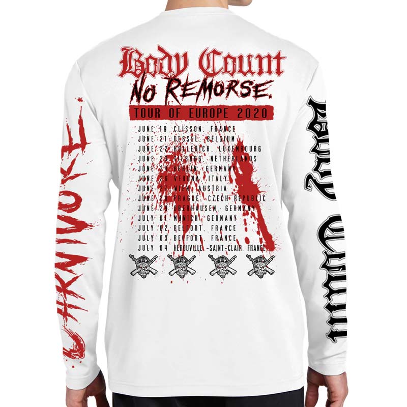 BODY COUNT Spectacular Long Sleeve T-Shirt, Carnivore