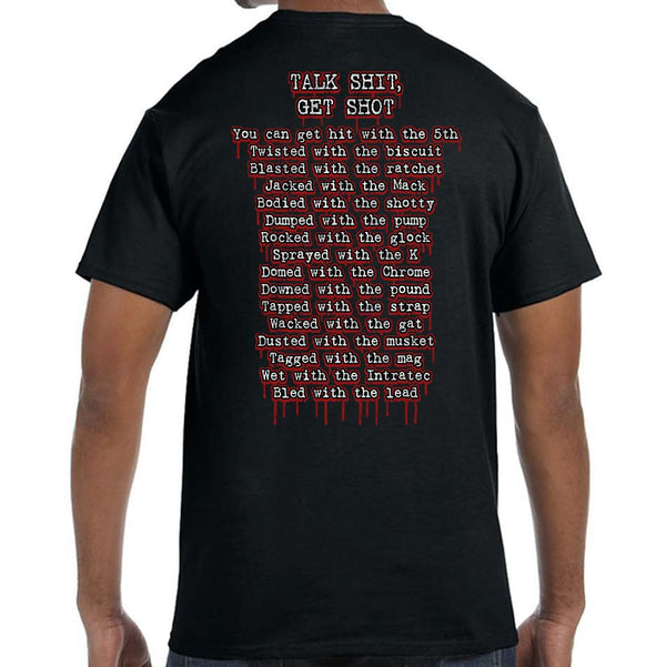 BODY COUNT Spectacular T-Shirt, Talk Shit Get Shot