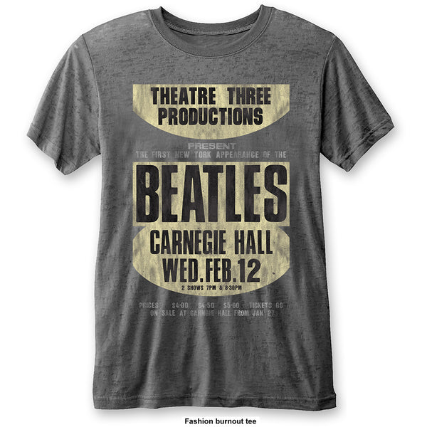 THE BEATLES Attractive T-Shirt, Carnegie Hall
