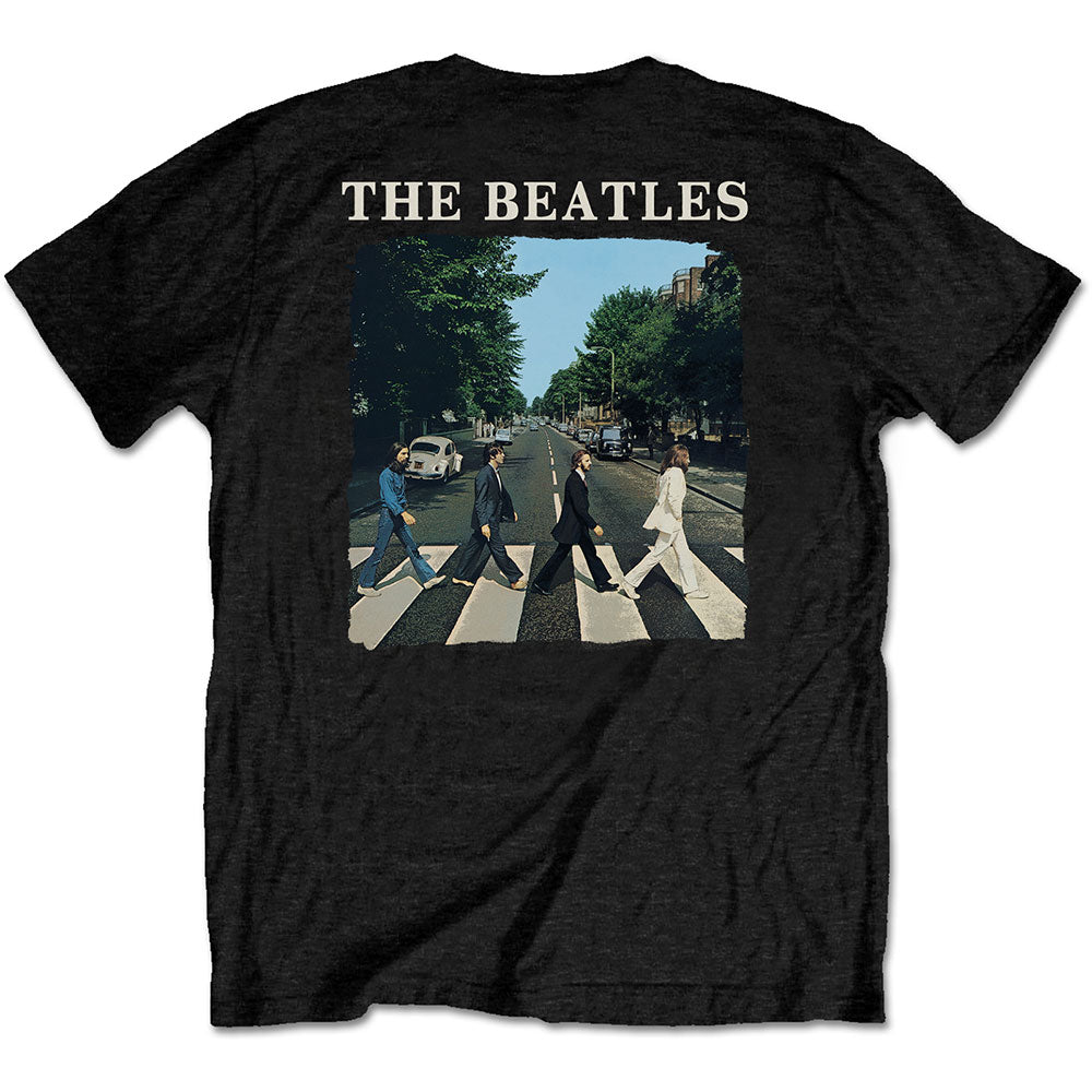THE BEATLES Attractive T-Shirt, Abbey Road &amp; Logo