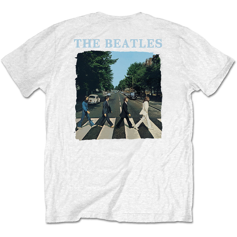 THE BEATLES Attractive T-Shirt, Abbey Road &amp; Logo