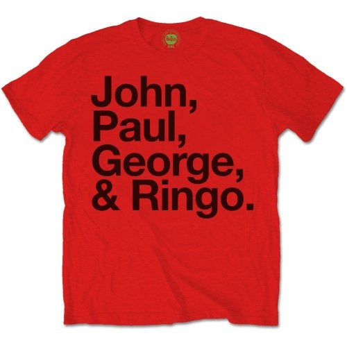 THE BEATLES Attractive T-Shirt, John, Paul, George &amp; Ringo