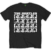 THE BEATLES Attractive T-Shirt, Hard Days Night Faces Mono