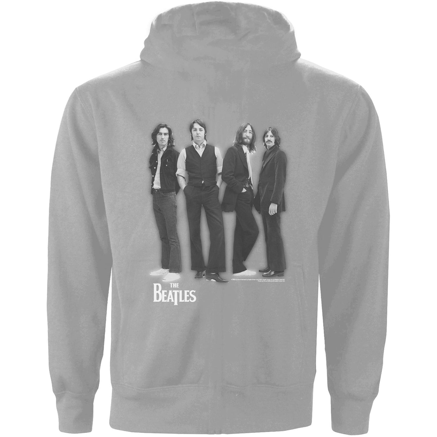 THE BEATLES Attractive Hoodie, White Album