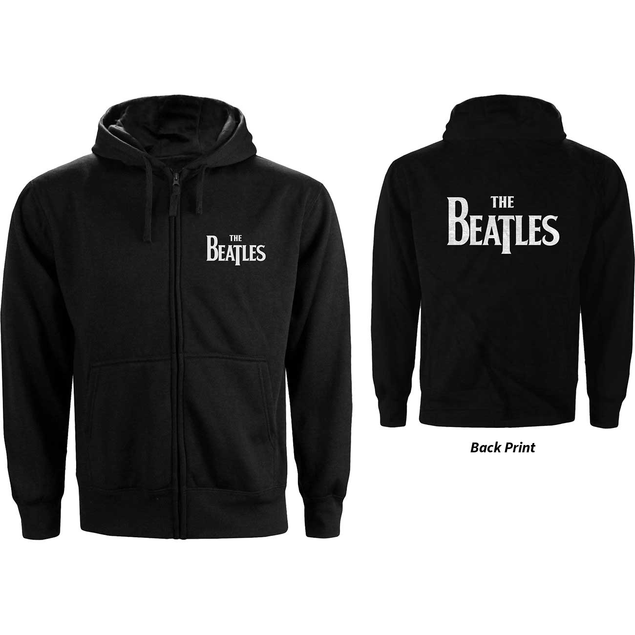 THE BEATLES Attractive Hoodie, Drop T Logo