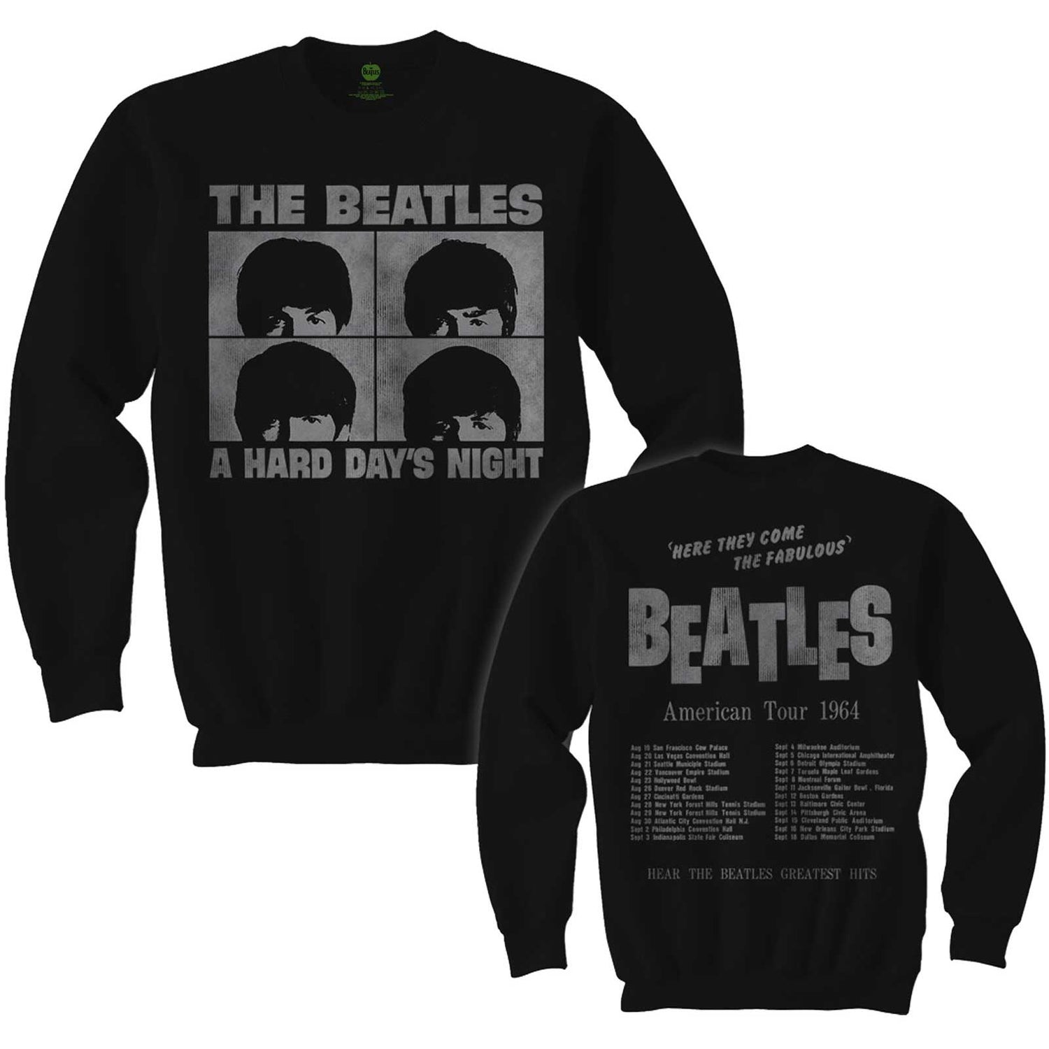 THE BEATLES Attractive T-Shirt, Hard Days Night