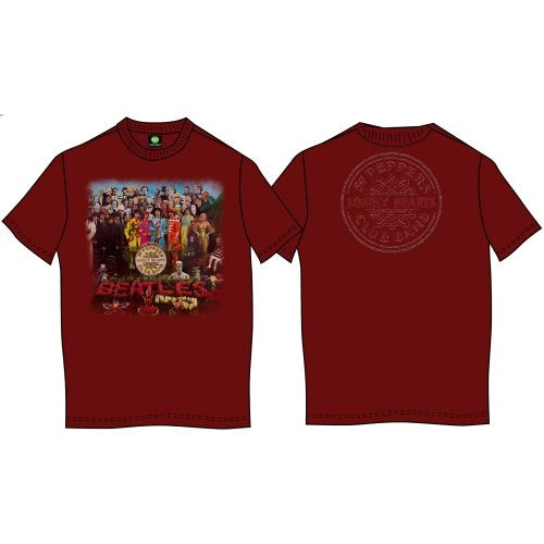 THE BEATLES Attractive T-Shirt, Sgt Pepper