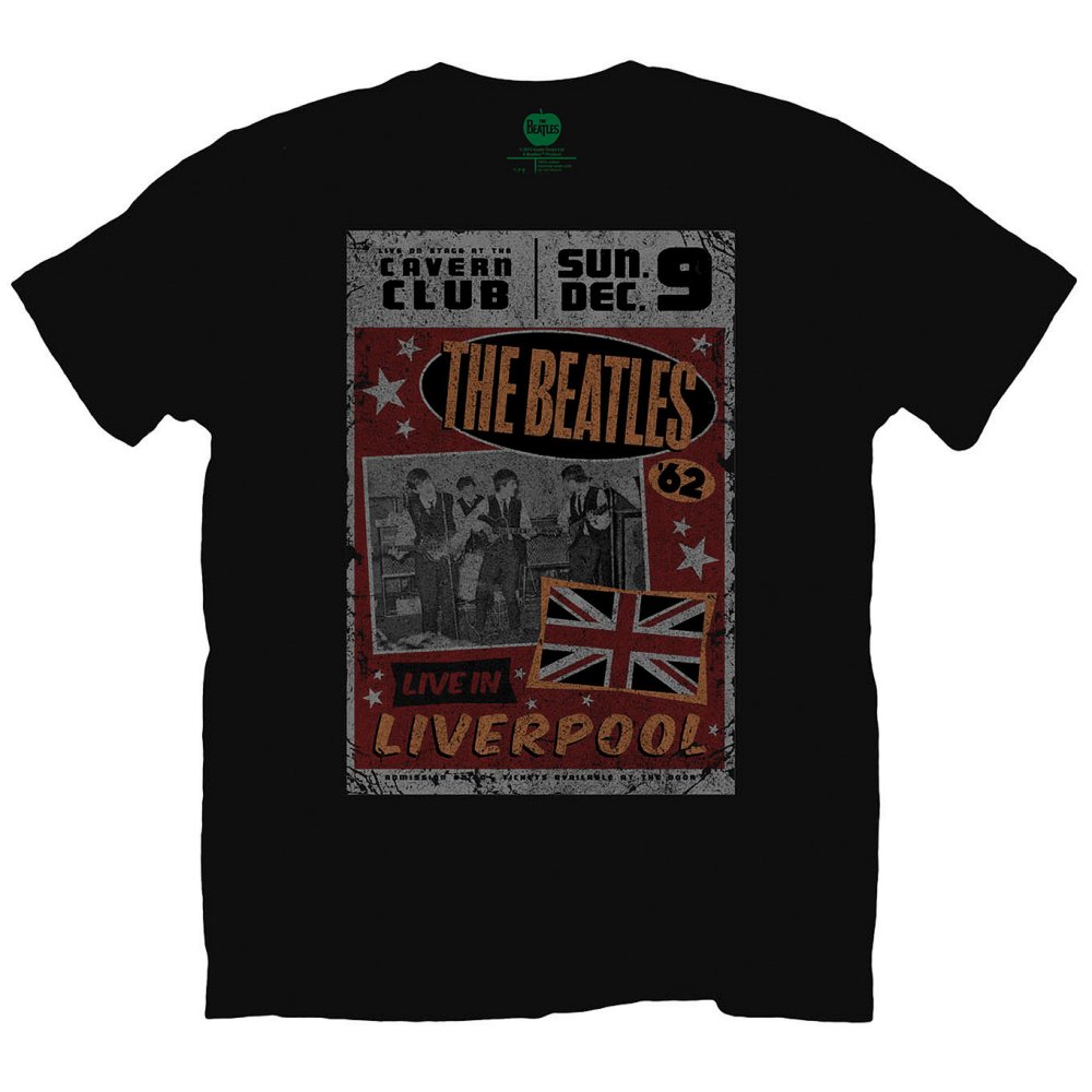 THE BEATLES Attractive T-Shirt, Live In Liverpool