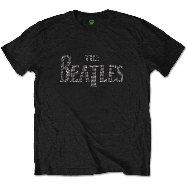THE BEATLES Attractive T-Shirt, Drop T Logo (Diamante)